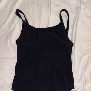 Old Navy Black Sleeveless Fitted Camisole